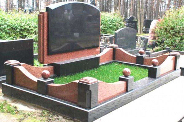 monuments of Karelian granite