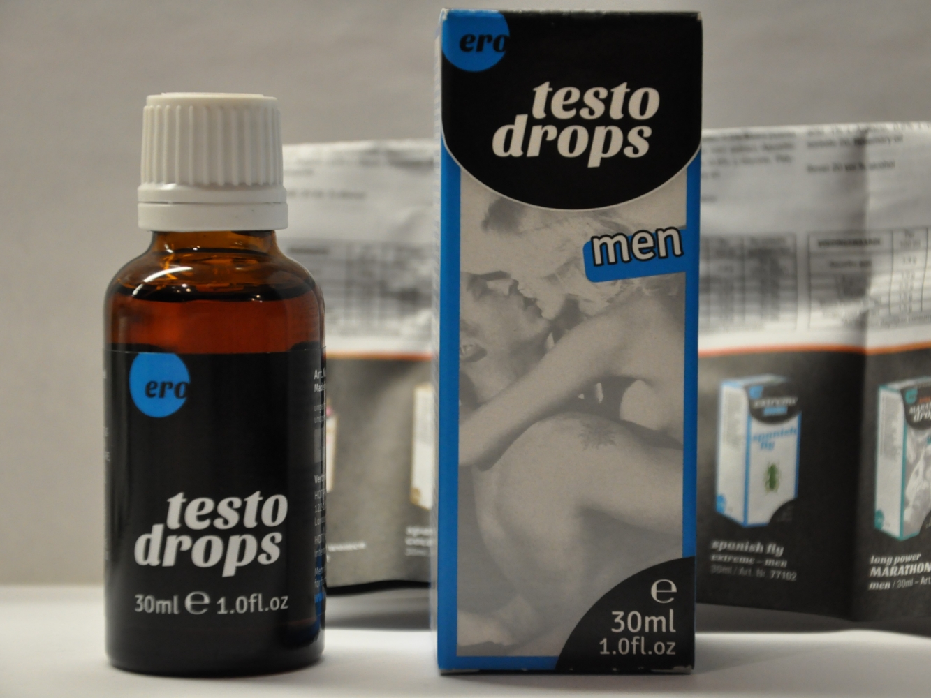 Капли для мужчин "Testo Drops"