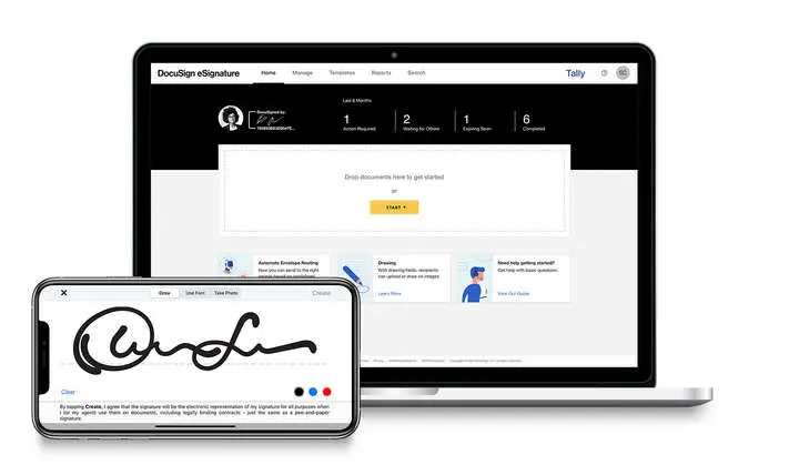 Электронны подпіс DocuSign: Што гэта такое